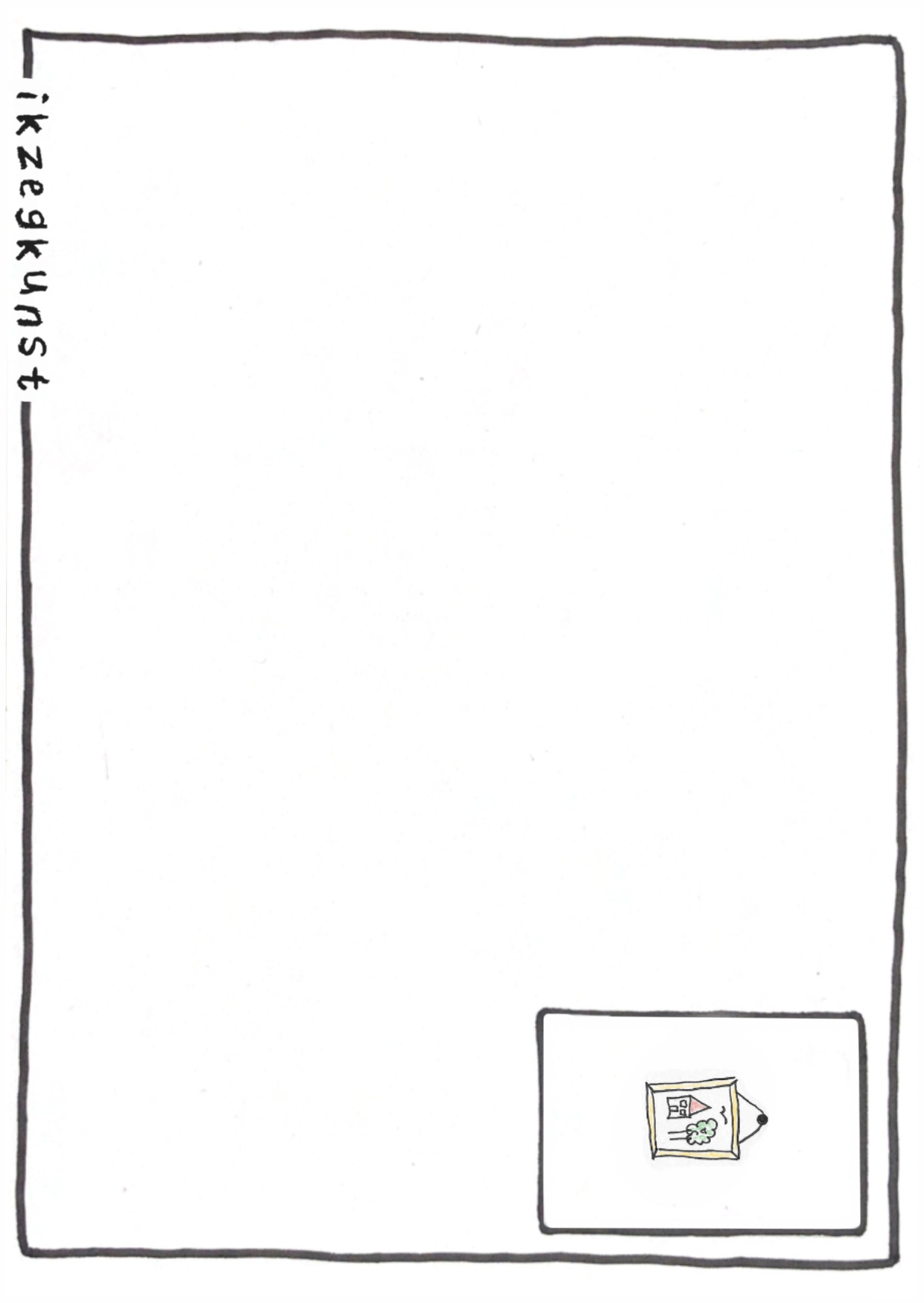 Jarig Eendje Kaart achterzijde